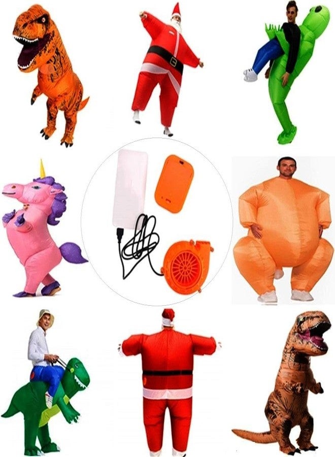 Ankelesz Mini Blower Costume Fan for Inflatable Game Clothing Suits Mini Blower Fan - Image 4
